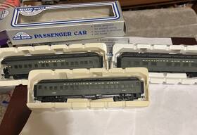 8021 Scene Master Ho Scale Passenger Cars Baltimore And Ohio Lot Of 3
