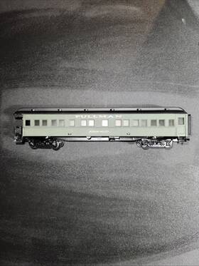 8034 Scene Master Pullman Hudson Valley Observation Train Car Ho Scale In Box Vintage