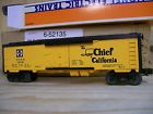6-52135 Sf Mlr Reefer Train Lionel Fe Santa Lots Car 1998