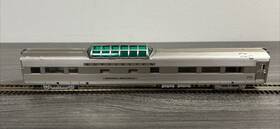 Cbq04 Shoreham Shops Limited Ltd. Ho Brass Vista-dome Coach Cb&q Inch Silver Buckle Used