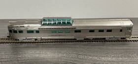 Cz08 Shoreham Shops Limited Ho Brass Vista-dome Obs. California Zephyr Inch Silver Sky Used