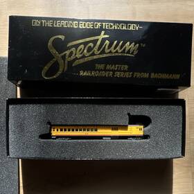 81453 Spectrum Union Pacific N Gauge Emc Doodlebug Passenger Car Yellow Gray