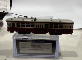 84652 Spectrum N Scale Peter Witt Streetcar Lights Dcc Chicago Surface Lines