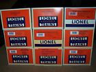 Tca-9 Lionel Modern Pack 1995 To 2003 Complete Set Aluminum Passenger Cars