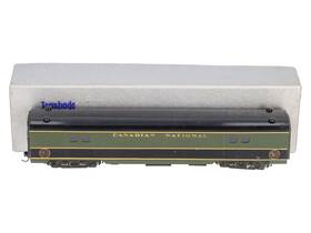 P-623 Tenshodo Ho Brass Canadian National Streamlined Baggage Car - Painted/box