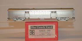 0453.2 The Coach Yard 0453.1 Ho Brass Santa Fe Atsf 1942 Budd Baggage Car #3441 Tcy #0453.2 Xlnt