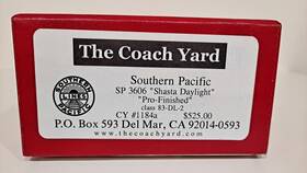 1184a The Coach Yard #1184a Ho Brass Southern Pacific Ftdaylightft Dome Lounge