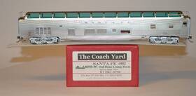 1206.1 The Coach Yard Ho Brass Santa Fe Atsf 1954 Full Dome #552