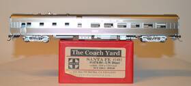1260.3 The Coach Yard Ho Brass Santa Fe Atsf Budd 1954 Rebuilt Diner #1481 #1260.3 Xlnt 1260.3 The Coach Yard Ho Brass Santa Fe Atsf Budd 1954 Rebuilt Diner #1481 #1260.3 Xlnt