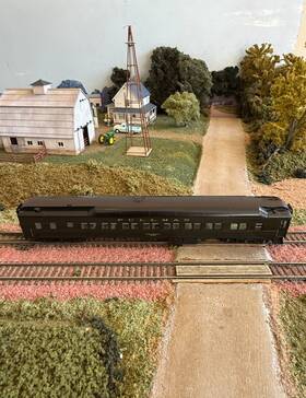1407a The Coach Yard #1407a Ho Brass Cyd 14 Sec. Tourist Sleeper Factory Finished. Iob