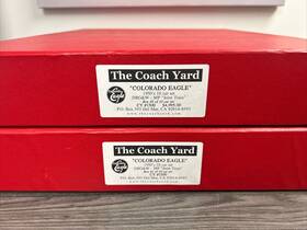 Tcy-1500 The Coach Yard Ho Colorado Eagle D&rgw/mopac 10 Car Set Pre-owned/ln
