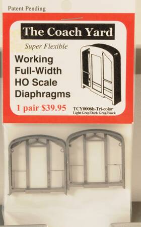 Tcy0006h The Coach Yard 1 Pair Of Full Width Working Ho Diaphragms Tri-color