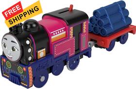 Hmc22 Thomas & Friends And Motorized Toy Train Ashima Battery-powered Engine With Hmc22 Thomas & Friends And Motorized Toy Train Ashima Battery-powered Engine With