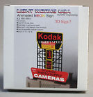 88-0901 Track Neon Sign Train Kodak Billboard Animated Miller Engineering