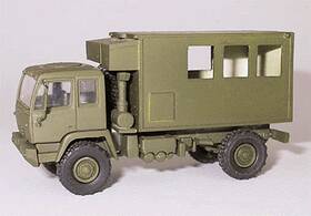 M1079 Trident 90224 1/87 Ho Military Us / Nato Lmtv Mobile Shop Van Tactical Vehicle