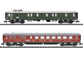 18286 Trix N German Federal Rr Inch D 96 Express Train Passenger Car #1 Set Of 2 18286 Trix N German Federal Rr Inch D 96 Express Train Passenger Car #1 Set Of 2