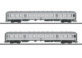 23147 Trix Ho Db Silberlinge / Silver Coins Passenger Car Set Of 2