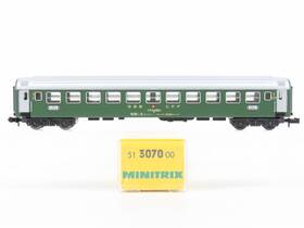 51307000 Trix N Scale Sbb Cff Ffs Swiss Federal Passenger Car #518522400600