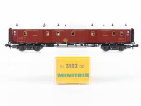 51318200 Trix N Scale Internationale Eisenbahn Baggage Passenger Car #1234m
