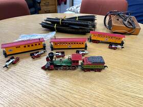 0001-092025 Tyco Ho Scale Inch General Lot. Western And Atlantic Cars Track Transformer