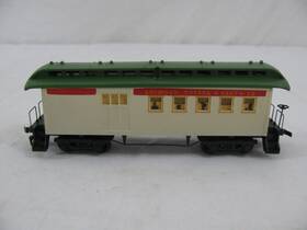 1890 Tyco 372b Ho Old Time A.t.&s.f. Atchison Topeka And Santa Fe Combine Passenger Car