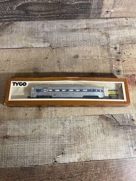 522-n Tyco Ho Scale Amtrak Observation Coach 522n Passenger Car W Box
