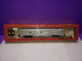 T522f Tyco Ho Illuminated Streamliner Observation Passenger Car Cb&o Lighted