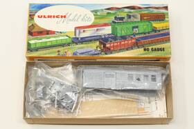 801-802 Ulrich Ho Combination Passenger Car Sierra Railroad Metal Kit
