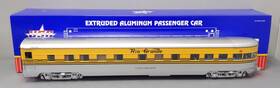 R31130 Usa Trains 31130 G D&rgw Ski Train Inch Colorado Corrugated Aluminum Observation