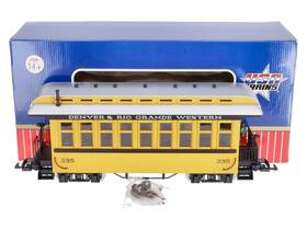R30501 Usa Trains G Scale Denver And Rio Grande Western Overton Observation Car Ln