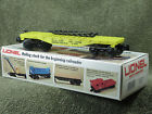 6-6516 Very Pacific Union Stake Box Flatcar -27 Set Clean Lionel 9020