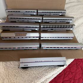 35-6031 Walthers Ho Amtrak Superliner Phase 4 Iv Passenger Auto Train Sightseer Lot 11