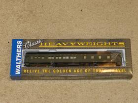 932-10052 Walthers 616374030743 Ho-scale Santa Fe Pullman Heavyweight 8-1-2 Plan 3979a New