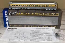 Walthers 616374031115 Ho Pullman Heavyweight 3-2 Lounge-obs Drgw 932-10261 Rio Grande - Nib