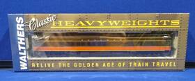 932-10066 Walthers 616374037650 Ho Illinois Central Pullman Heavyweight 8-1-2 Plan # 3979a