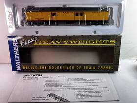 Walthers 616374083466 Ho Scale 932-10526 Milwaukee Road Yellow Heavyweight Baggage Car Nos
