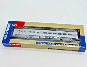932-15124 Walthers 616374091256 85ft Budd Grill Diner Car Burlington Route Ho Scale Nib