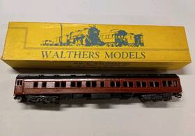 7607 Walthers Vintage Passenger Prr Solarium Wood And Metal Ho