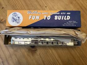 7815 Walthers 80 Dining Car Kit #7815. Ho Scale Craftsman Wood And Metal Kit. Mib