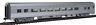 910-30002 Walthers Ho Santa Fe 85foot Budd Large-window Coach Ready To Run