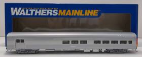 910-30050 Walthers Ho Unlettered 85ft Budd Baggage-lounge Passenger Car