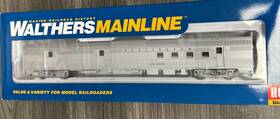 910-30053 Walthers Mainline Ho 85 Budd Baggage Lounge Cb&q Rtr Nib