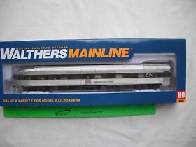 910-30361 Walthers 85foot Budd Observation Passenger Canadian National Cn Ho Scale