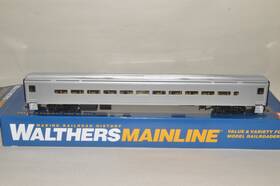 Walthers 910-31003 Ho Undecorated 85ft Horizon Fleet Passenger Car Train Coach Silver Paint