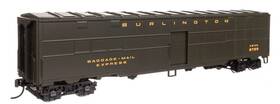 Walthers 920-10826 Ho Cb&q Cbq-style Exp Boxcar Troop Kitchen Conversion #8799