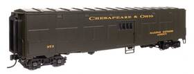 920-10842 Walthers Proto Ho 10842 Chesapeake C&o Express Boxcar Troop Sleeper Conversion