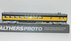 920-11700 Walthers Proto Ho Alaska Railroad 1971 85ft Acf Cafe Lounge Passenger Car Nos
