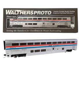920-12024 Walthers 85ft Ps Superliner I Sleeper Amtrak 32002 Phase Iii Lighted