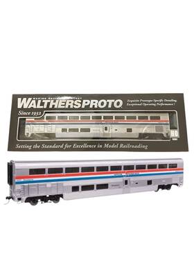 920-12025 Walthers 85ft Ps Superliner I Sleeper Amtrak 32007 Phase Iii Lighted