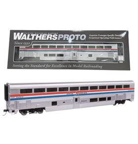 920-12026 Walthers 85ft Ps Superliner I Sleeper Amtrak 32020 Phase Iii Lighted